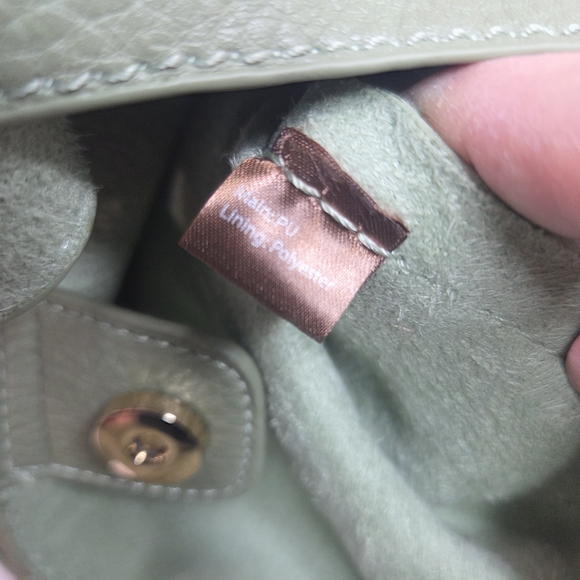 montana west faux leather sage green boho bucket shoulder purse floppy slouchy - Picture 6 of 11